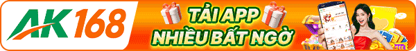 AK168 tải app promotional banner