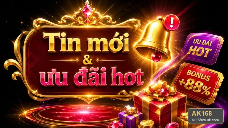 Khuyến Mãi AK168: Tin Mới, Ưu Đãi Và Điều Kiện Nhận Thưởng Cần Kiểm Tra Trước Khi Tham Gia – ak168vn.uk.com