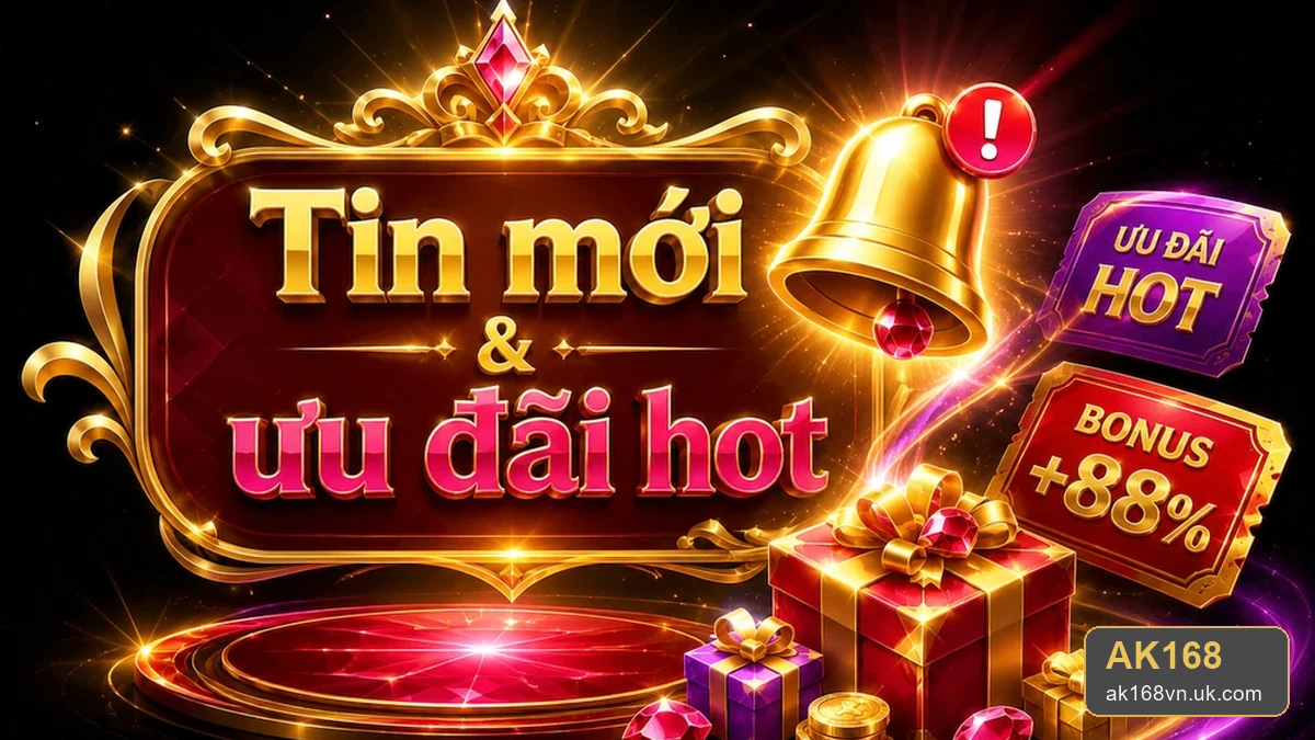 Khuyến Mãi AK168: Tin Mới, Ưu Đãi Và Điều Kiện Nhận Thưởng Cần Kiểm Tra Trước Khi Tham Gia – ak168vn.uk.com