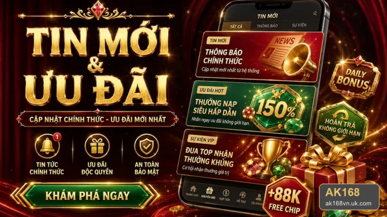 Khuyến mãi AK168: Lưu điều khoản và lịch sử trao đổi trước khi nhận ưu đãi – ak168vn.uk.com