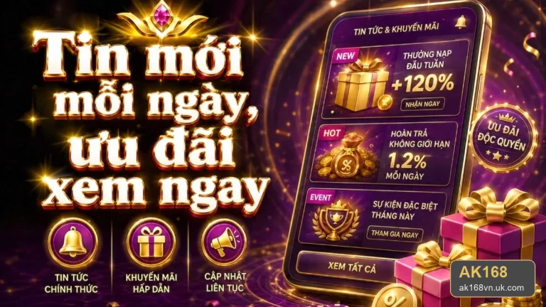Khuyến Mãi AK168 Cho Người Mới: Soi Ưu Đãi Qua Tiêu Chí Minh Bạch – ak168vn.uk.com