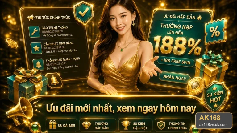 Khuyến Mãi AK168: Đọc Kỹ Điều Kiện Doanh Thu Trước Khi Nhận Ưu Đãi – ak168vn.uk.com