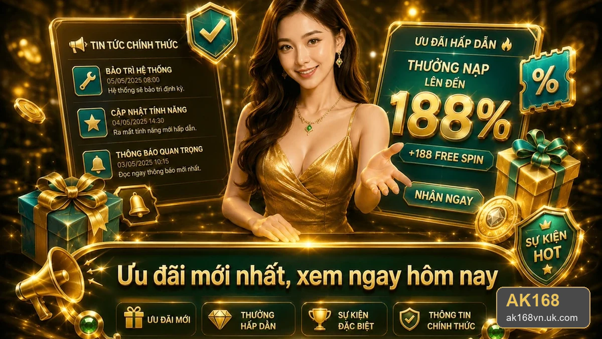 Khuyến Mãi AK168: Đọc Kỹ Điều Kiện Doanh Thu Trước Khi Nhận Ưu Đãi – ak168vn.uk.com