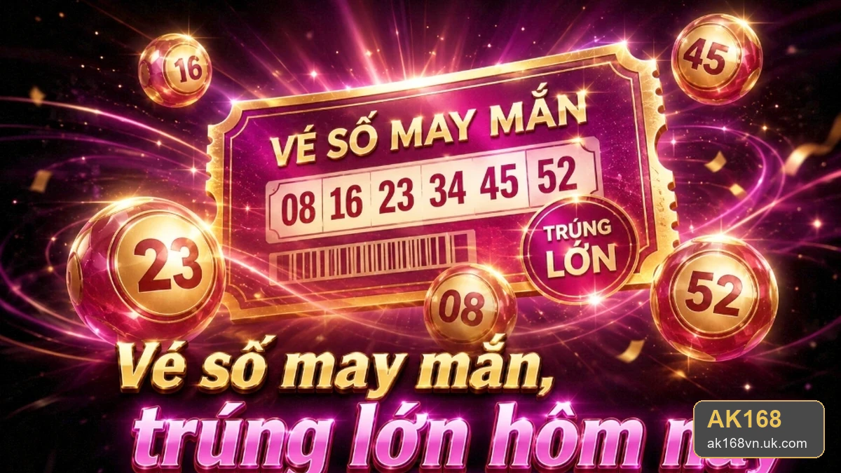 Xổ Số AK168: Hướng Dẫn Kiểm Tra Vé Số, Kỳ Quay Và Nguồn Công Bố Kết Quả – ak168vn.uk.com