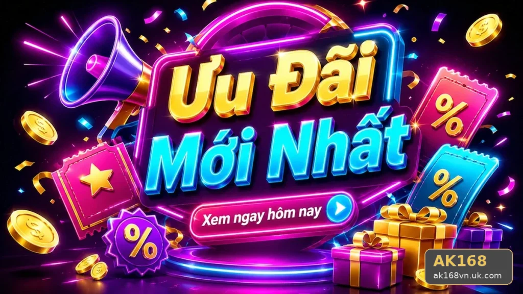 AK168 Khuyến Mãi: Đọc Chi Tiết Giao Diện Tin Mới, Ưu Đãi Và Điều Kiện Nhận Thưởng Để Kiểm Tra Trò Chơi Hợp Lệ Cùng Trường Hợp Bị Loại Trừ – Góc Kiểm Chứng Theo Tên Miền ak168vn.uk.com
