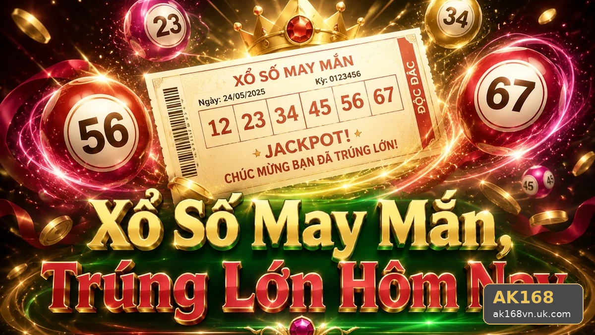 Xổ Số AK168 Tại ak168vn.uk.com: Giải Thích Xác Suất Và Vì Sao Không Có Phương Pháp Bảo Đảm Trúng Khi Kiểm Tra Vé